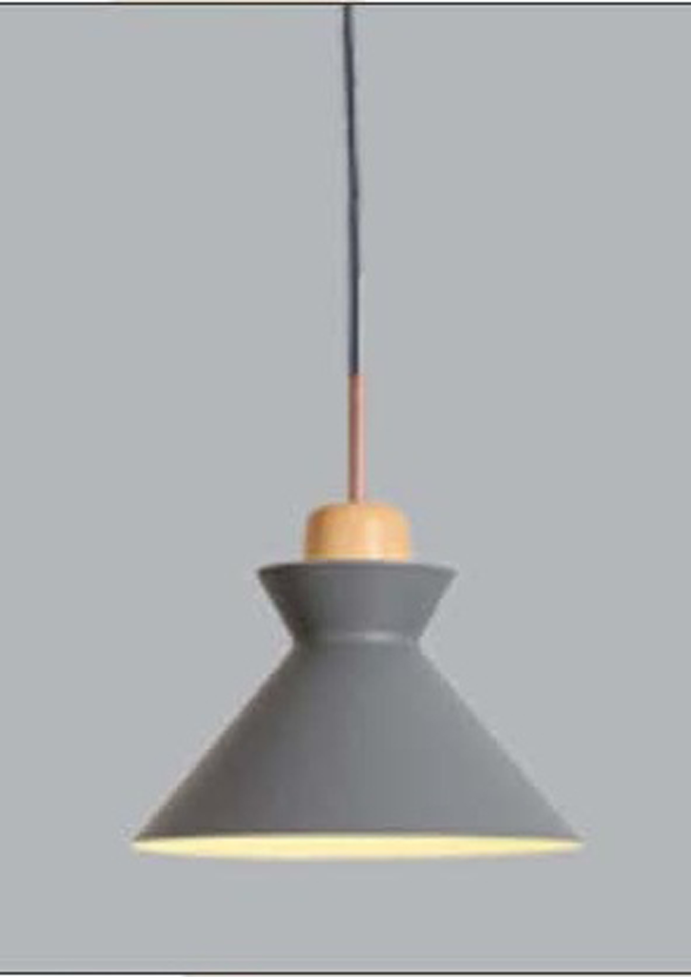 Beyond Lights - Gray Pendant Lamp- GL